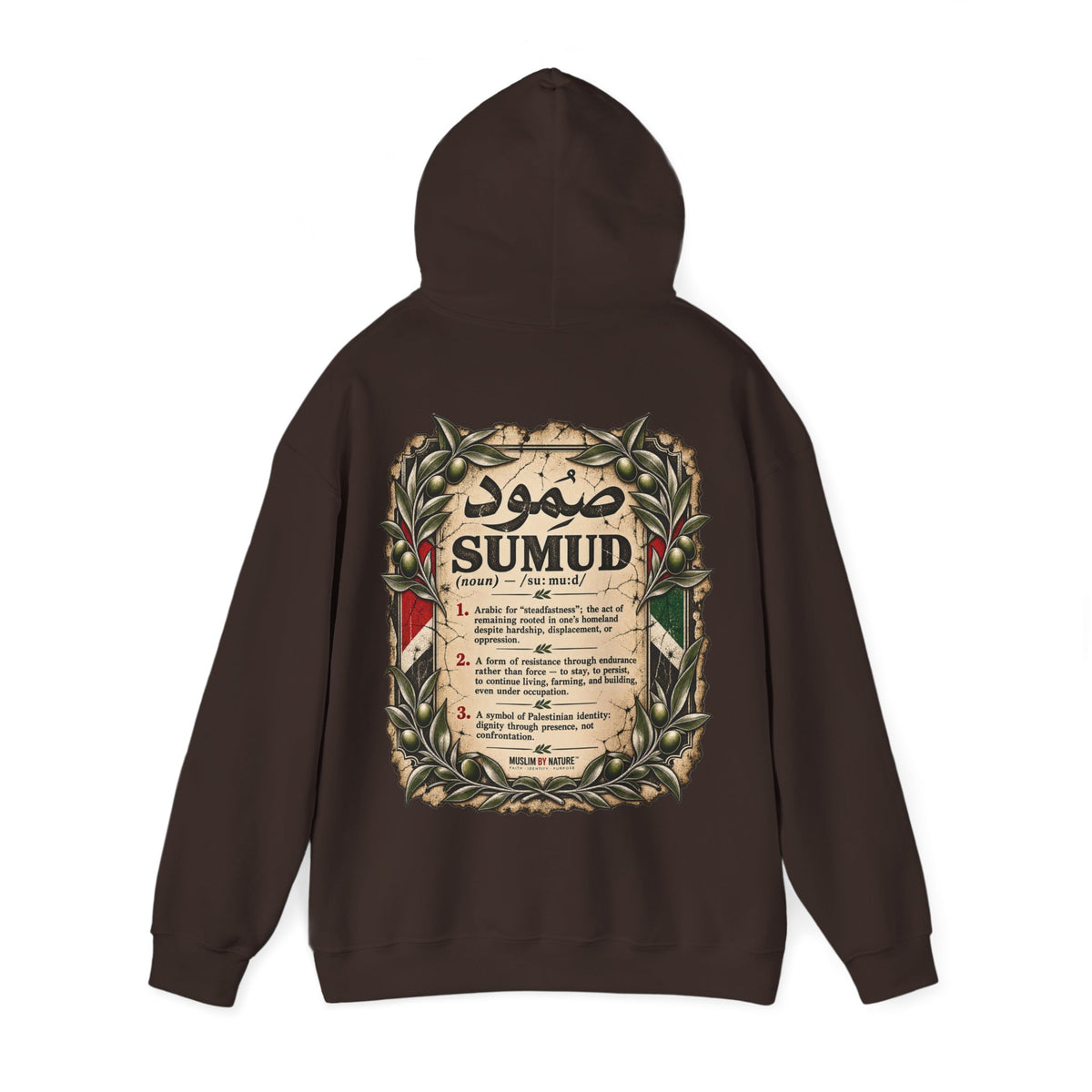 Muslim By Nature™ FREE PALESTINE | Sumud — Hoodie