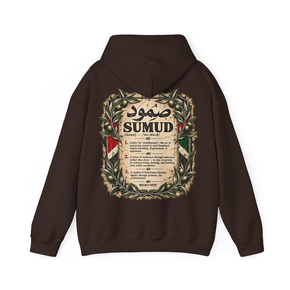 Muslim By Nature™ FREE PALESTINE | Sumud — Hoodie