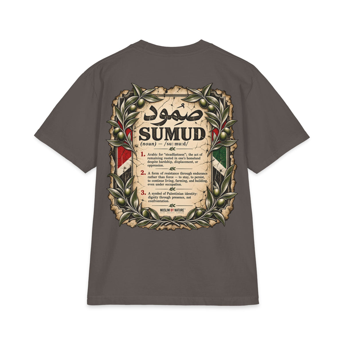 Muslim By Nature™ FREE PALESTINE | Sumud — T-Shirt