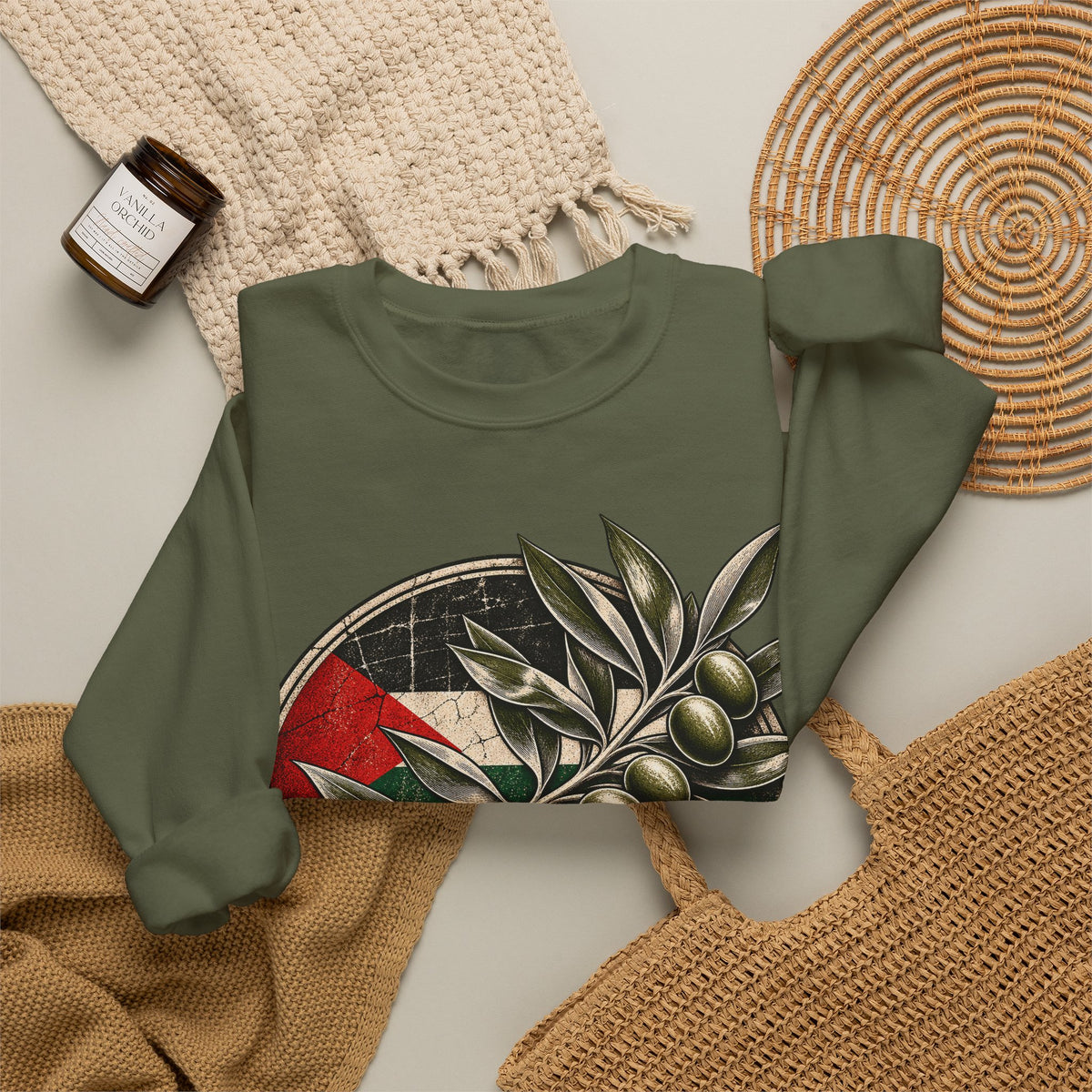 Muslim By Nature™ FREE PALESTINE | Sumud — Sweatshirt