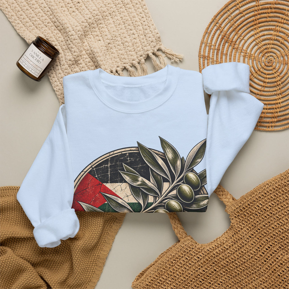 Muslim By Nature™ FREE PALESTINE | Sumud — Sweatshirt