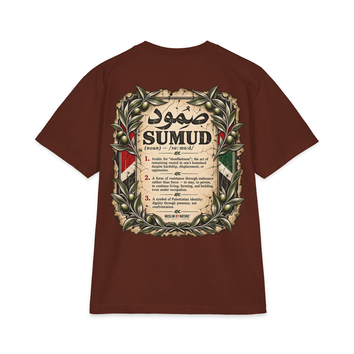 Muslim By Nature™ FREE PALESTINE | Sumud — T-Shirt