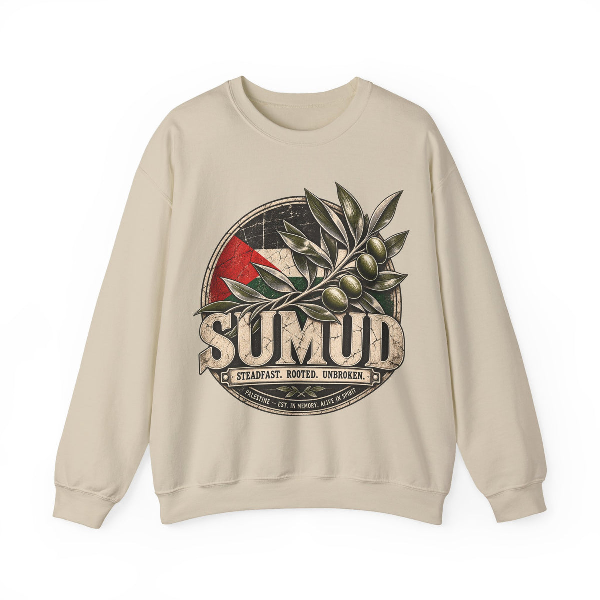 Muslim By Nature™ FREE PALESTINE | Sumud — Sweatshirt