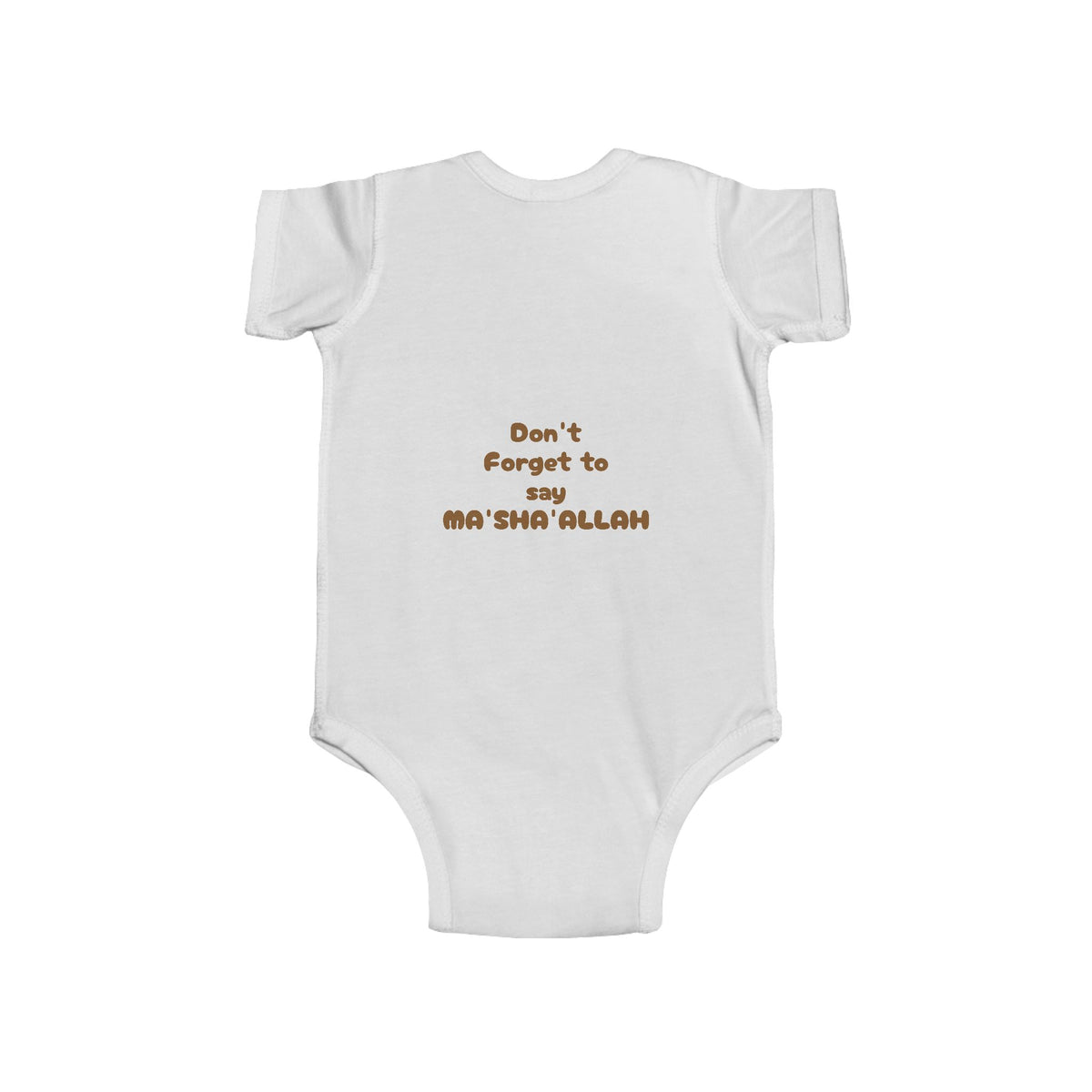 Muslim By Nature™ — Personalized "By Name, Muslim By Nature" Baby Onesie